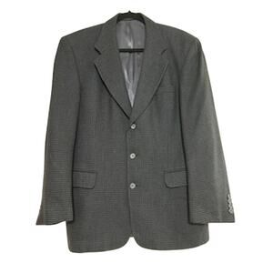 Bacharach Men's sz 40R 3 button Cashmere Blend Sport Jacket Blazer